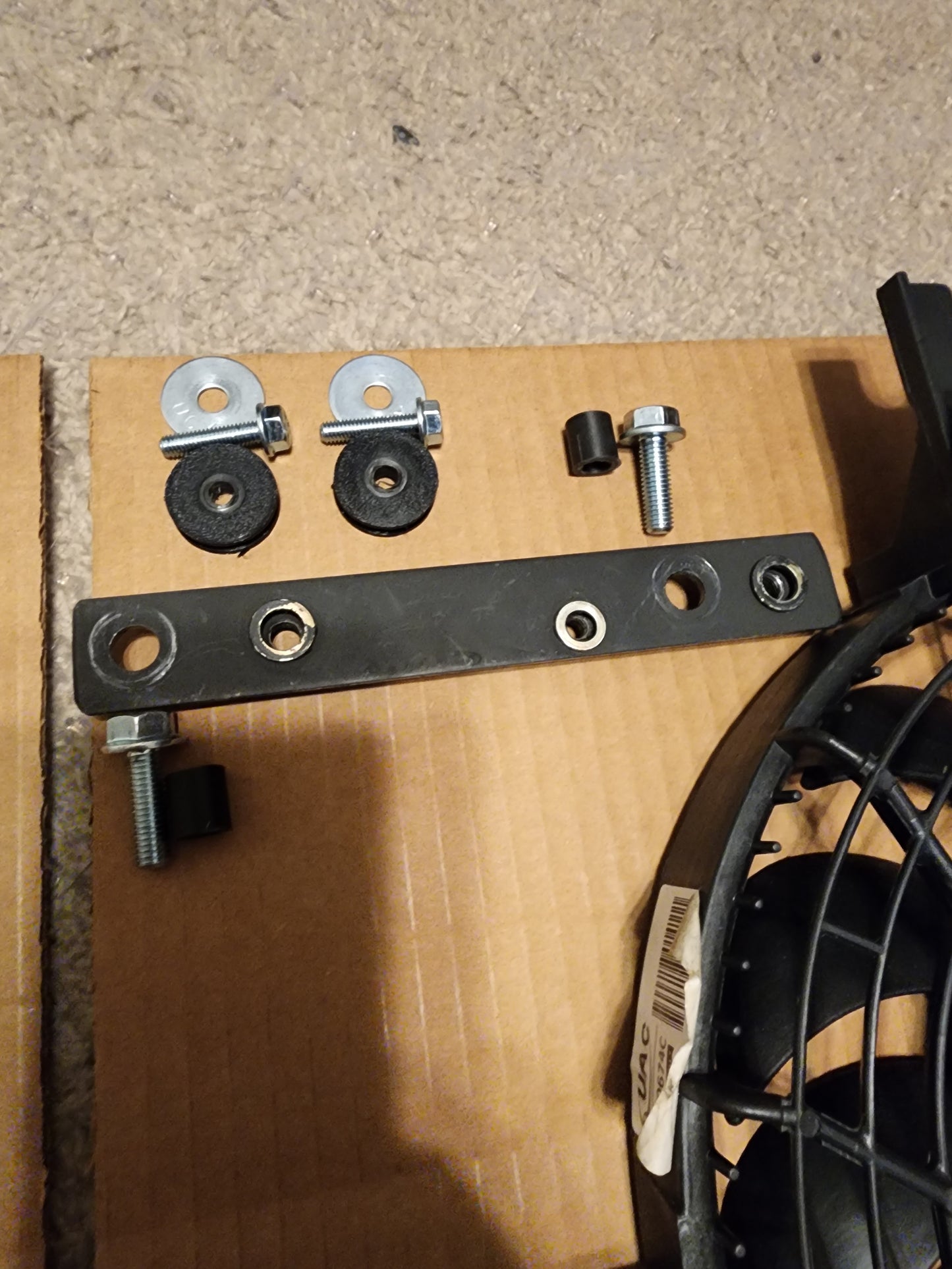 Landcruiser AUX AC Fan Full kit FJ80/FZJ80