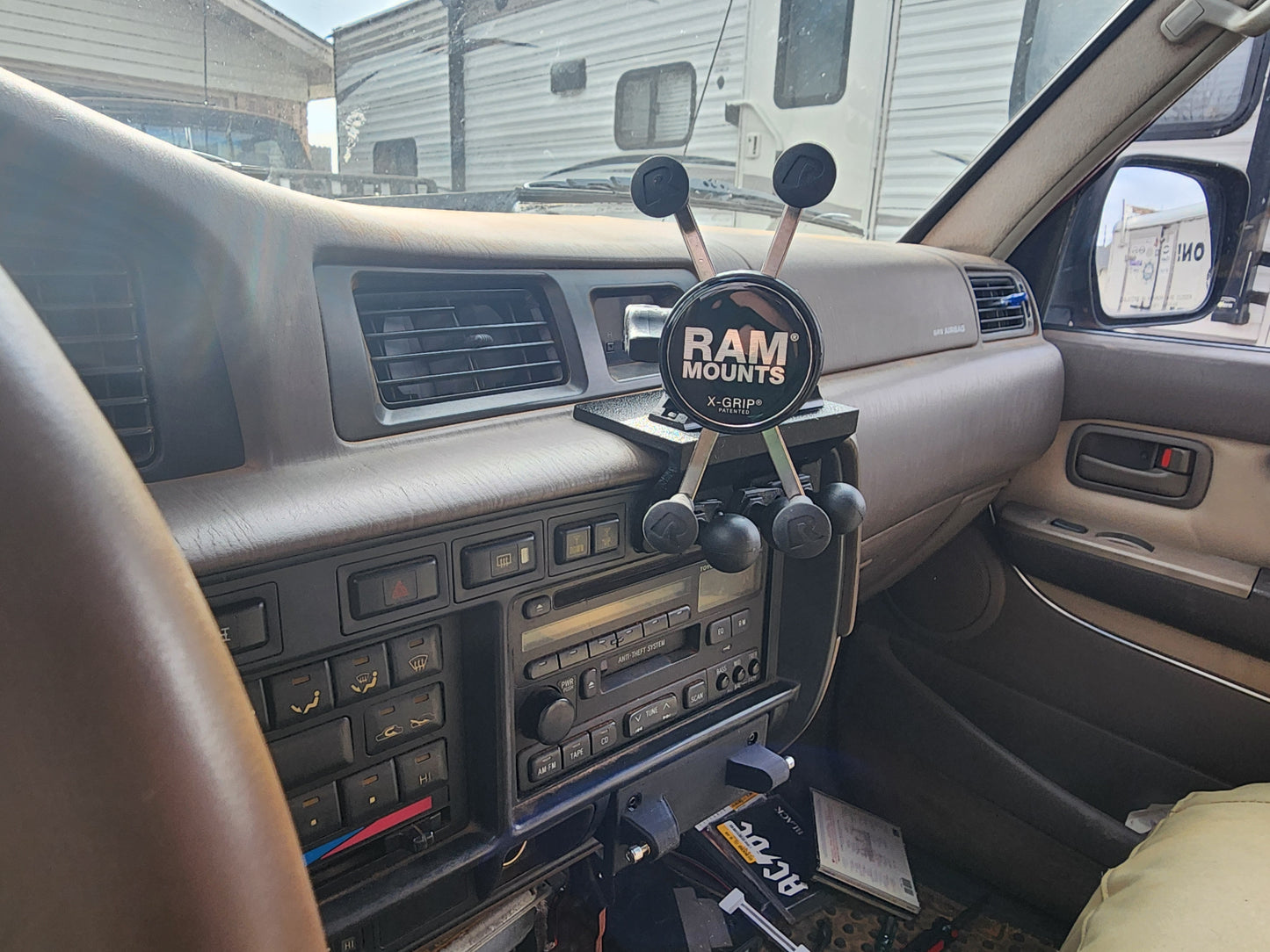 95-97 Land Crusier Dash Accessory Mount Shelf