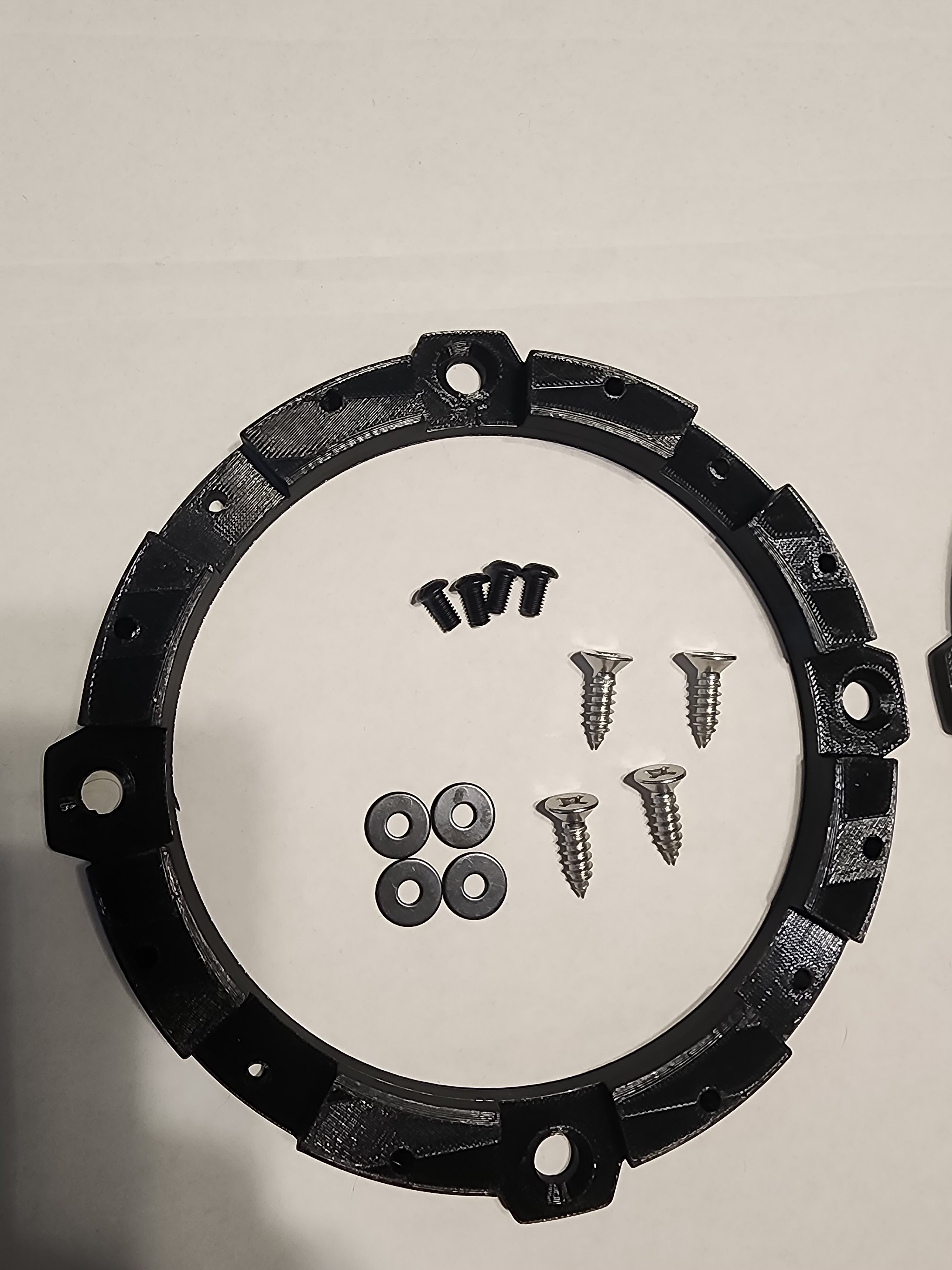 FJ80 / FZJ80 Landcruiser Front door speaker spacer with Factory