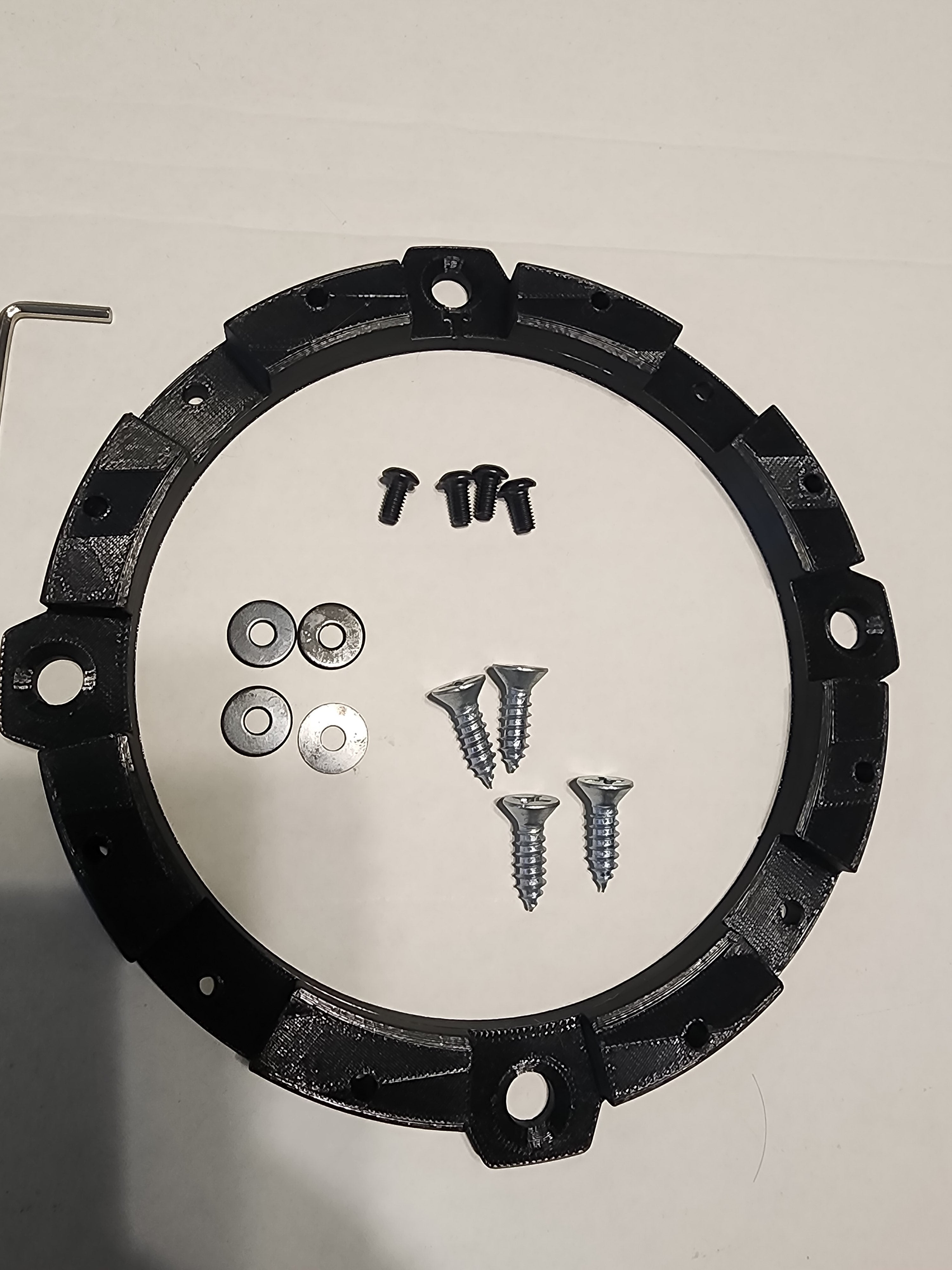 FJ80 / FZJ80 Landcruiser Front door speaker spacer with Factory